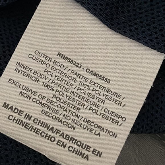 Nike Athletic Dri Fit Jacket 90’s Kids Blue Yellow Polyester Mesh lining size L. - Picture 12 of 15